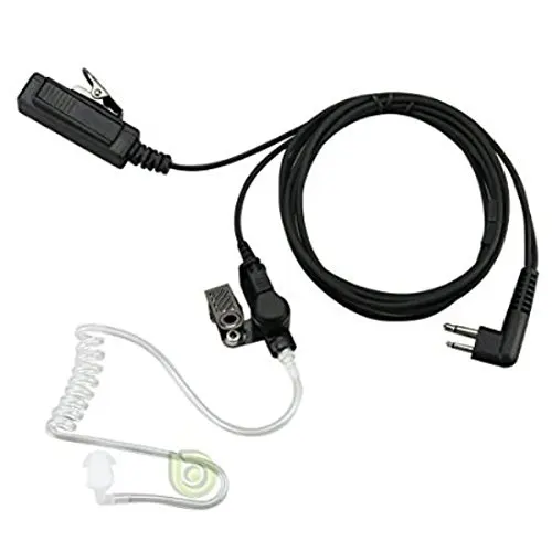 XQF 2 Pin Тайное Акустическая трубка Динамик гарнитуры микрофон для Motorola радио
