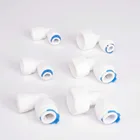 Подходит для трубки с наружным диаметром 14 дюйма, 38 дюйма, 14 дюйма, 38 дюйма, BSP, Женский коленчатый соединитель типа L, фитинг для аквариума, обратного осмоса, RO, водяной диспенсер