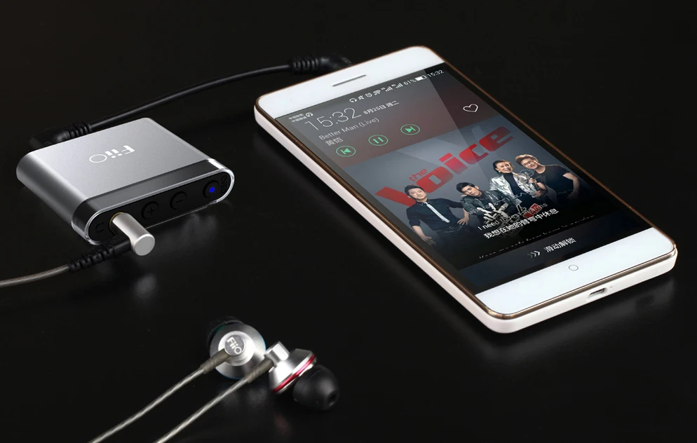 Fiio A1 Mini Headphone Amplifier Classic Tiny size Metal shell Plug and Play 4 EQ Modes Hardware bass boost setting | Электроника