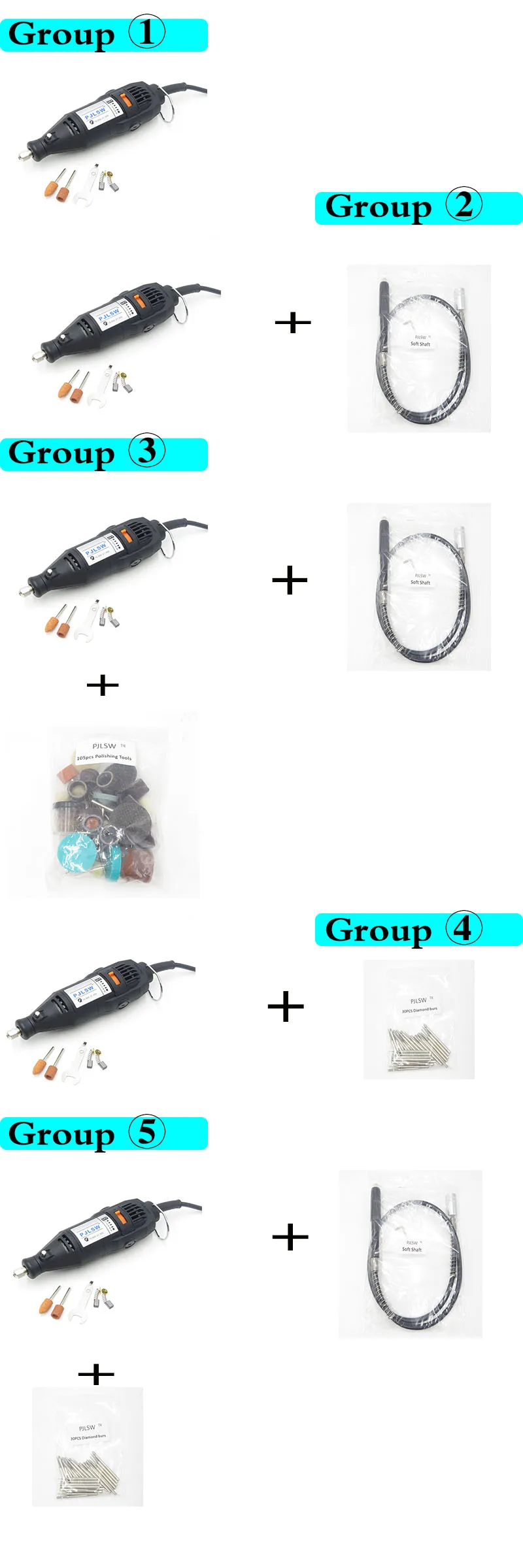 Высокое качество 220 В/110 в 180 Вт(стиль Dremel) Электрический Роторный инструмент с переменной скоростью мини-дрель