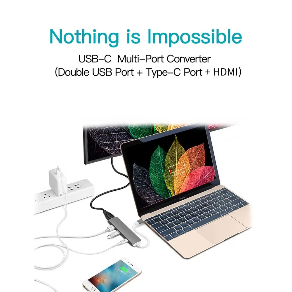 Snowkids USB C док станция Huawei matebook D14 D15 13 14 Type к HDMI 3 0 PD Быстрая зарядка для MacBook 12 дюймов