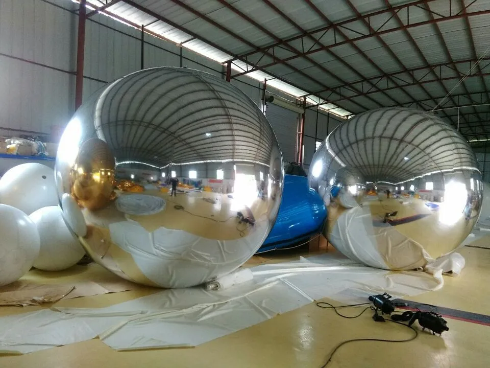 Новый дизайн надувной зеркальный шар модное украшение 2 5 м воздушные шары|ball