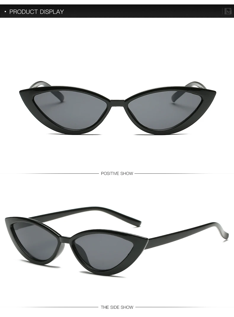 COOYOUNG Cat Eye Style Clear Frame Sunglasses Women Red Summer Accessories For Beach Fashion Female Sun Glasses UV400