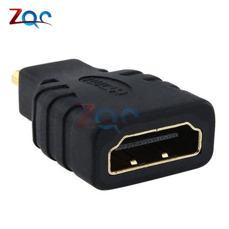 HDMI к Micro конвертер позолоченный HD удлинитель адаптер Разъем для видео