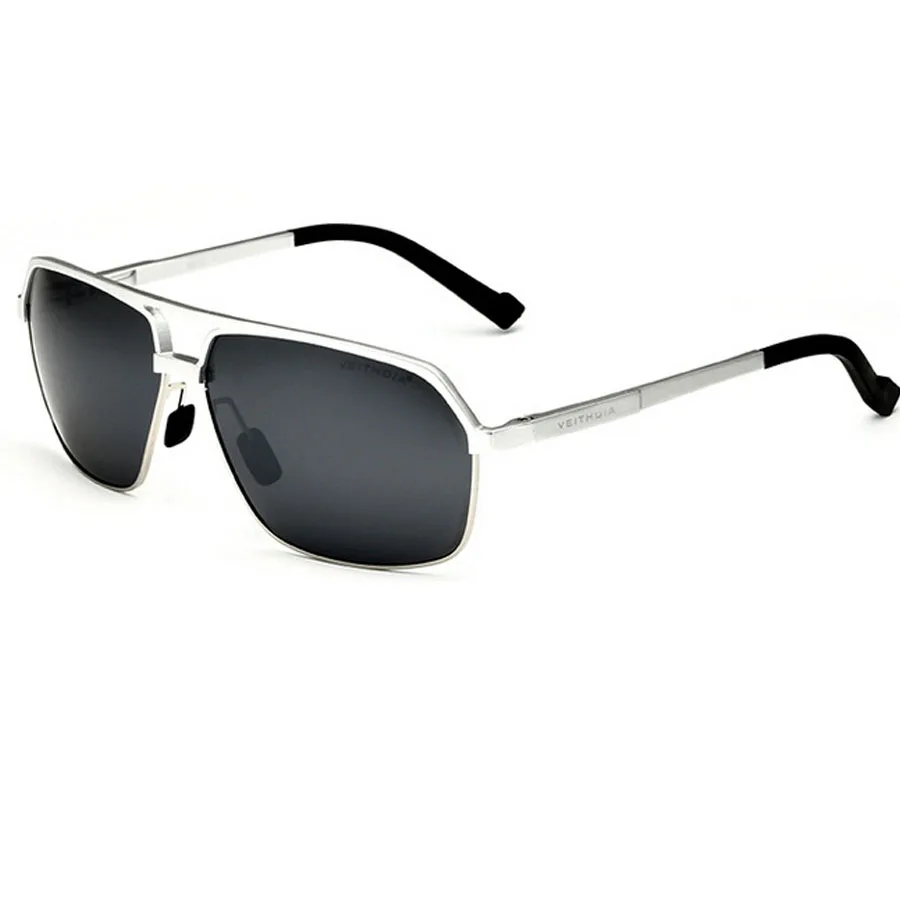 Мужские солнцезащитные очки Veithdia с фирменным логотипом поляризованные из