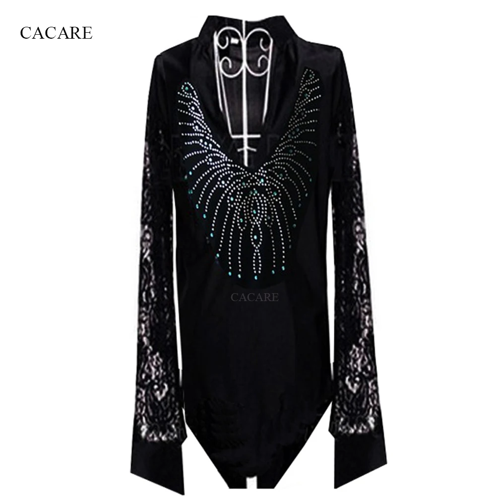 Рубашки для латинских танцев Мужская танцевальная рубашка мальчиков танго