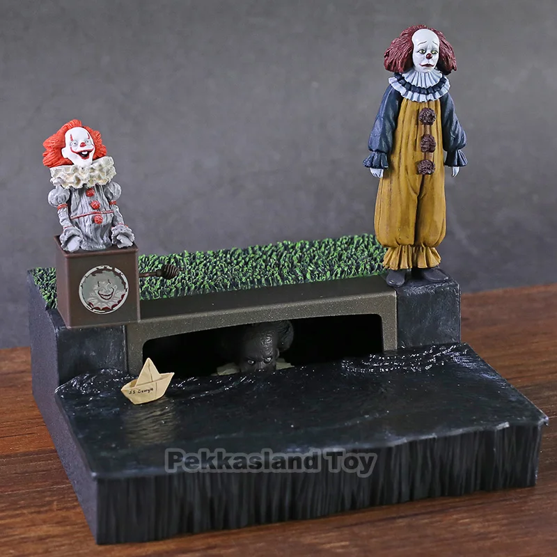NECA Stephen King's 2017 Ultimate Pennywise набор аксессуаров ПВХ экшн-фигурка Коллекционная