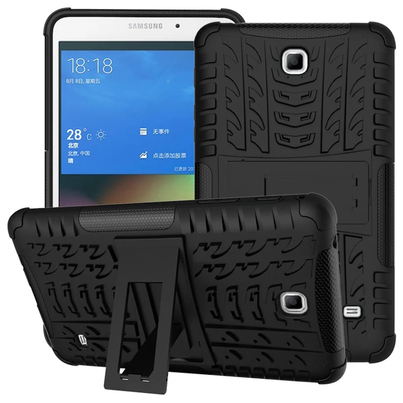 Black 003 Планшетный чехол для samsung Galaxy Tab 4 7,0 8,0 10,1 S2 9,7 3 Lite E 9,6 T385 P580 T110 T230 T280 T350 T550 T560 T580 T715 T815 - Цвет: Black 003