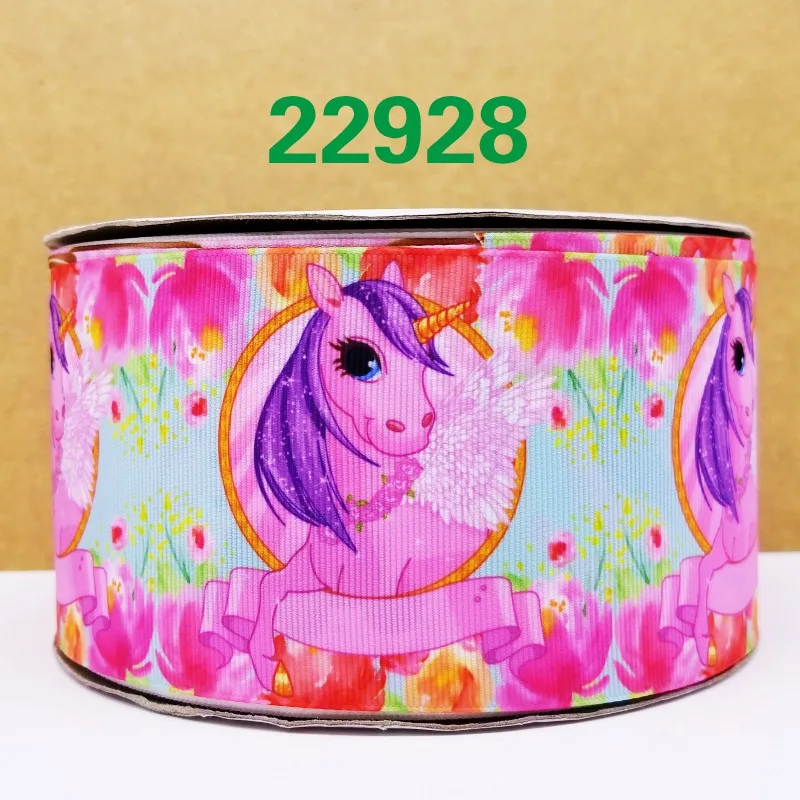 Бесплатная доставка 50 ярдов мультфильм печатных grosgrain ленты 22924|Ленты для шитья| |
