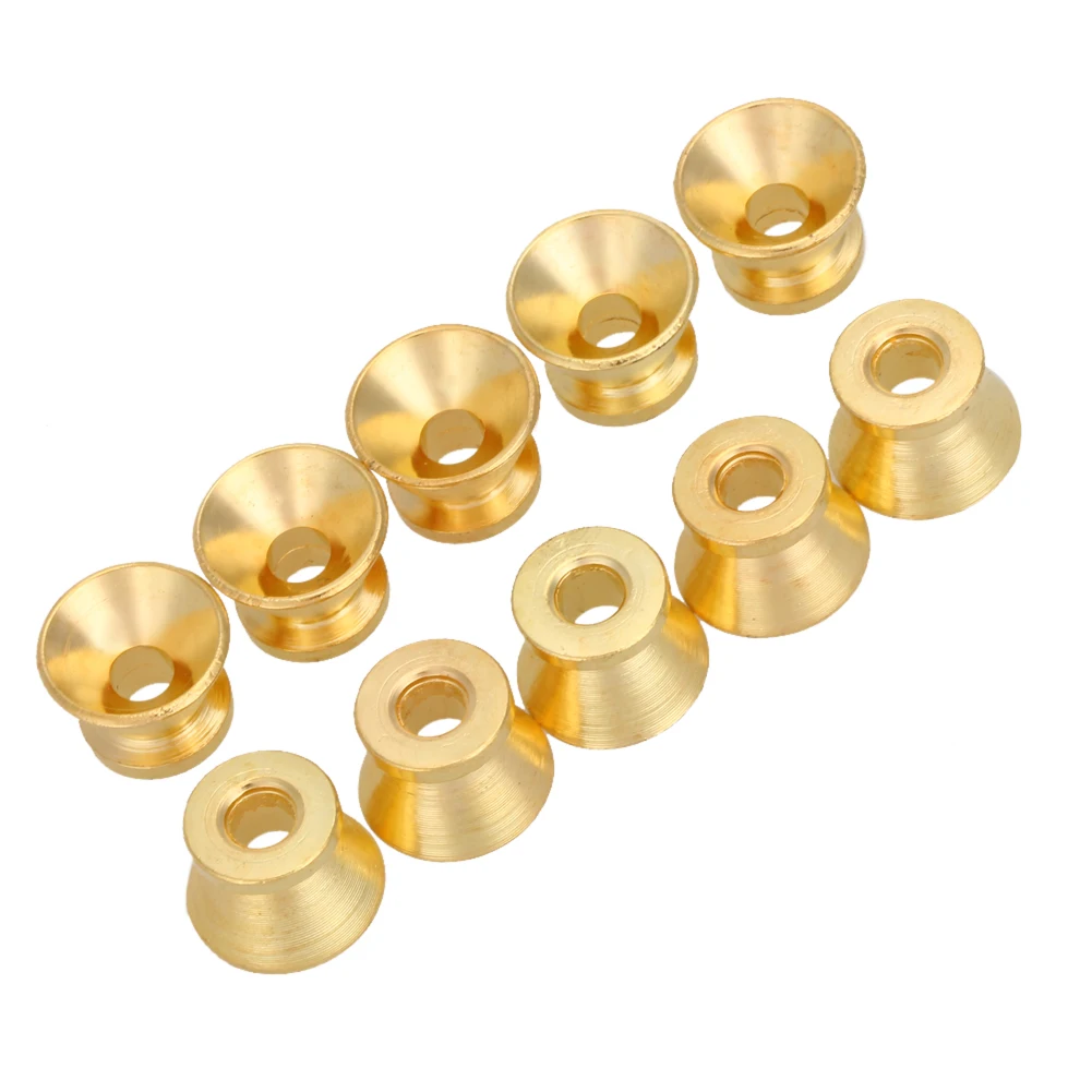 10 шт./партия гитарный ремень замки Straplocks кнопки грибы головок золотого гитара