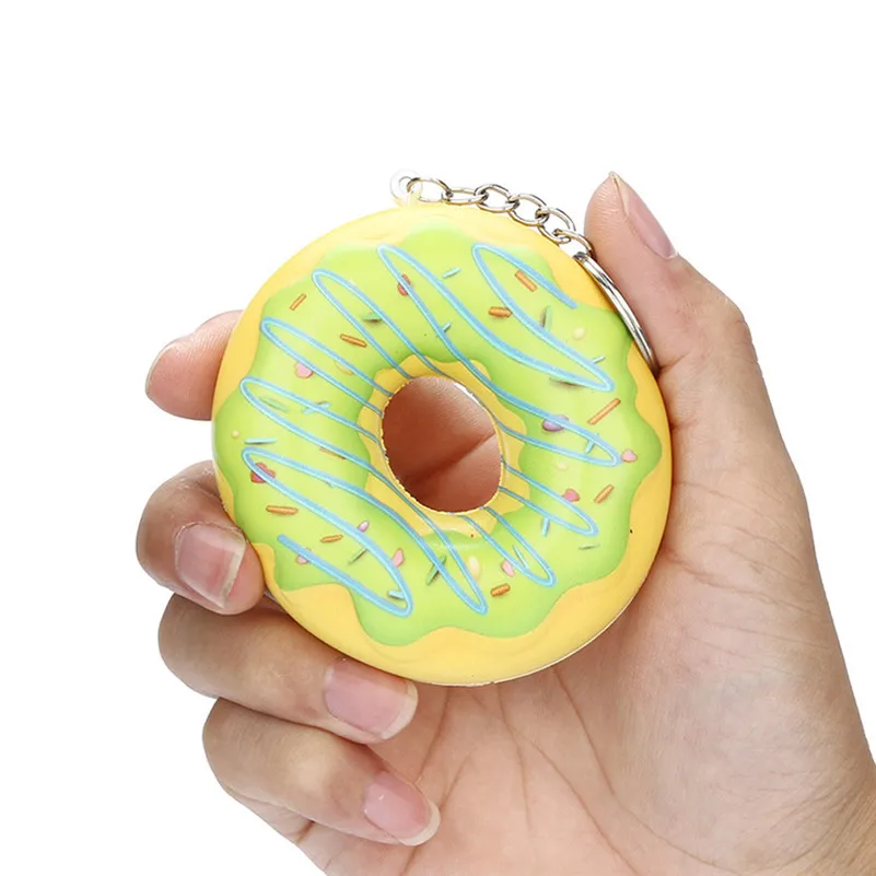 Kawaii Squishy 10 см Радужный конус для мороженого медленно поднимающийся