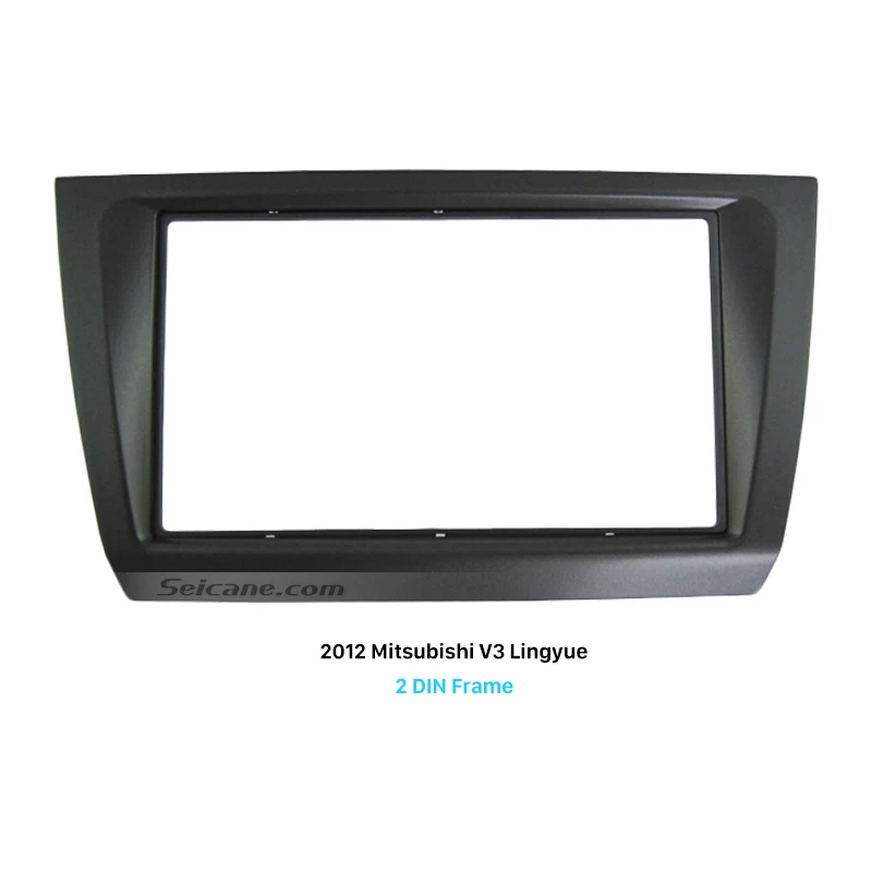 Seicane прочный пластиковый 2 Din автомобильный радиоприемник Fascia Для 2012 Mitsubishi V3 Lingyue