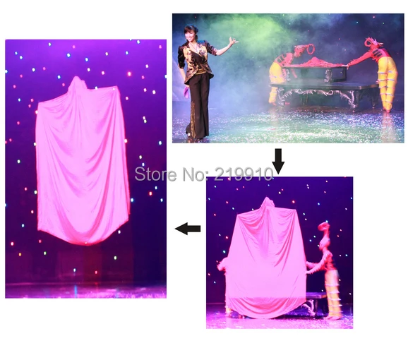 Free shipping Modern Asrah Illusion-Lady Floation And Vanishing - Stage Magic | Игрушки и хобби