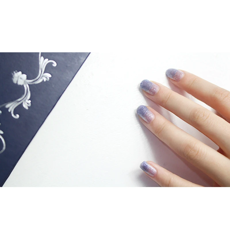 Zation Nails Art татуировки гвоздь Гель лак Длительное Замачивание Led УФ Блестки