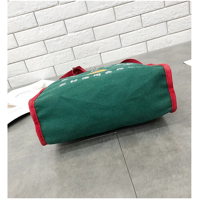 LJ ZULAWU зеленые женские сумки Большие высокого качества холщовые Trunk Tote LIUNIAN сумка