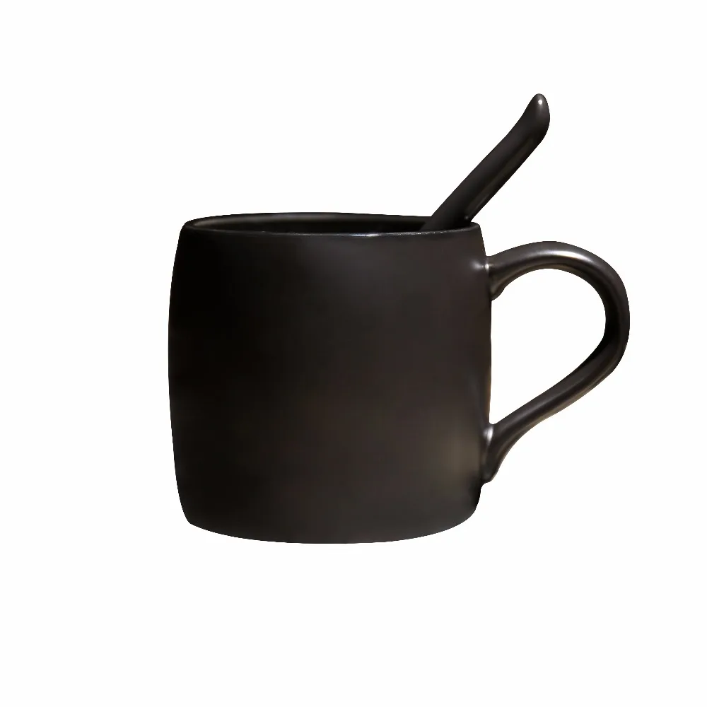 Кафе на заказ креативный скраб черный и белый большой емкости керамическая