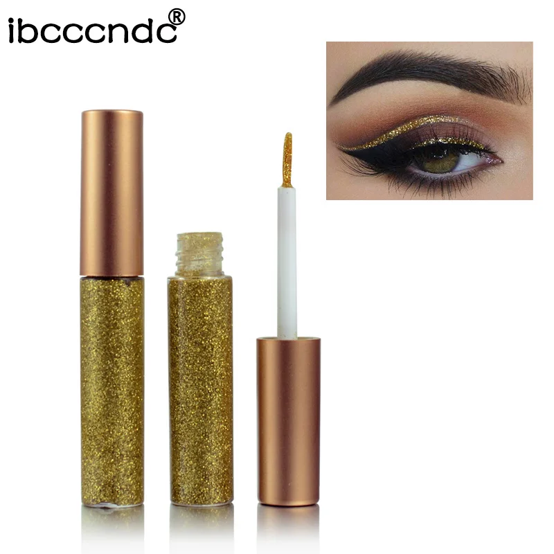 Быстросохнущий блеск макияж глаз лайнер для женщин легко носить