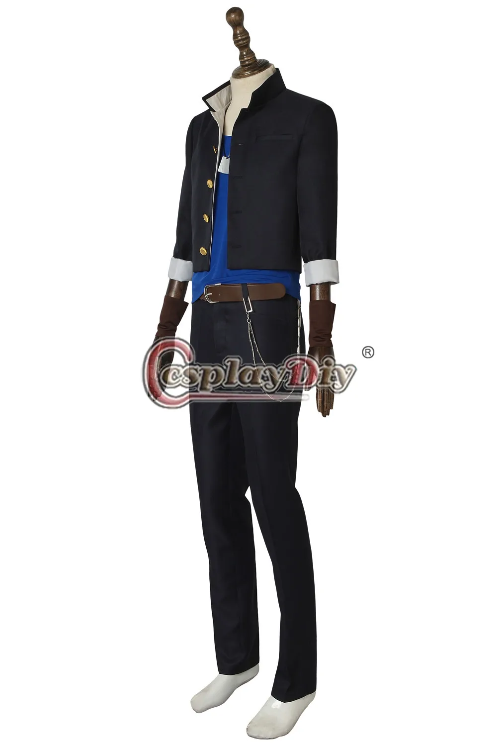 Cosplaydiy на заказ Sengoku BASARA дата Masamune Косплей Костюм для взрослых костюм Хэллоуин