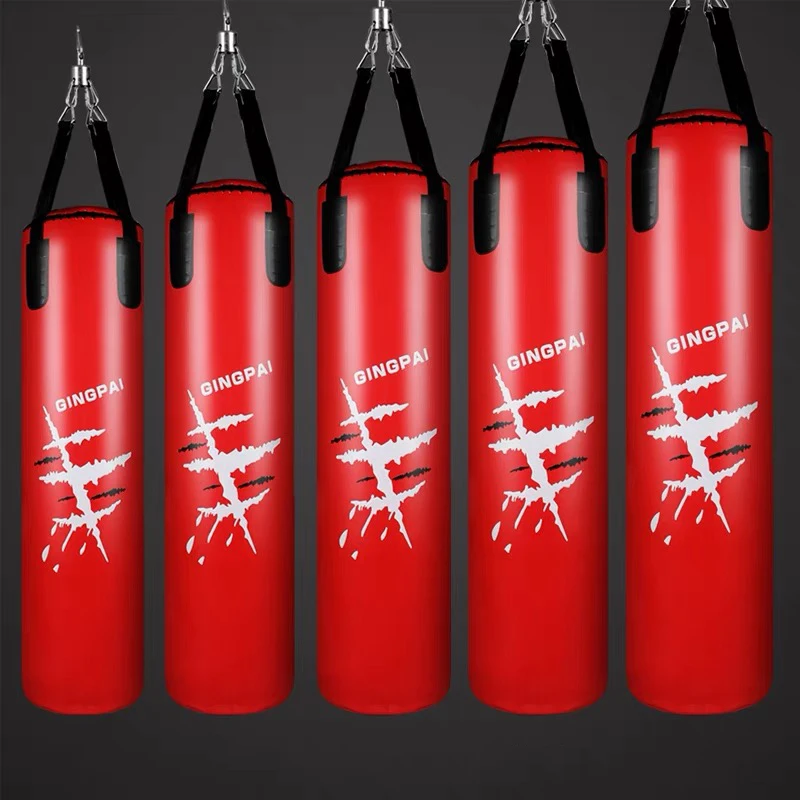 0.8M/1M/1.2M Kick Boxing Bag Training Fitness Punching Saco De Pancada Boxeo Hook Hanging MMA Fighting Sandbag (Empty) | Спорт и