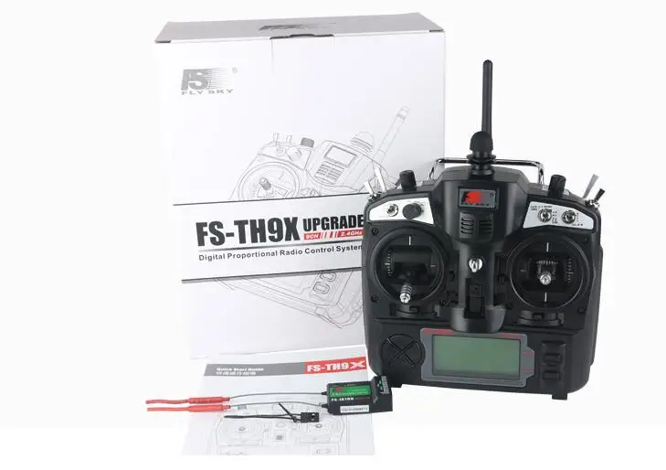 FlySky FS TH9X B 2 4G 9CH радио набор системы (TX TH9B + RX TH9X) RC передатчик приемник|flysky fs th9x|9ch
