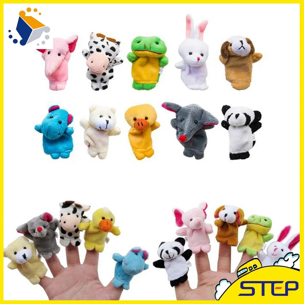 Дропшиппинг бесплатная доставка супер милые 10 шт./лот пальчиковые куклы детские