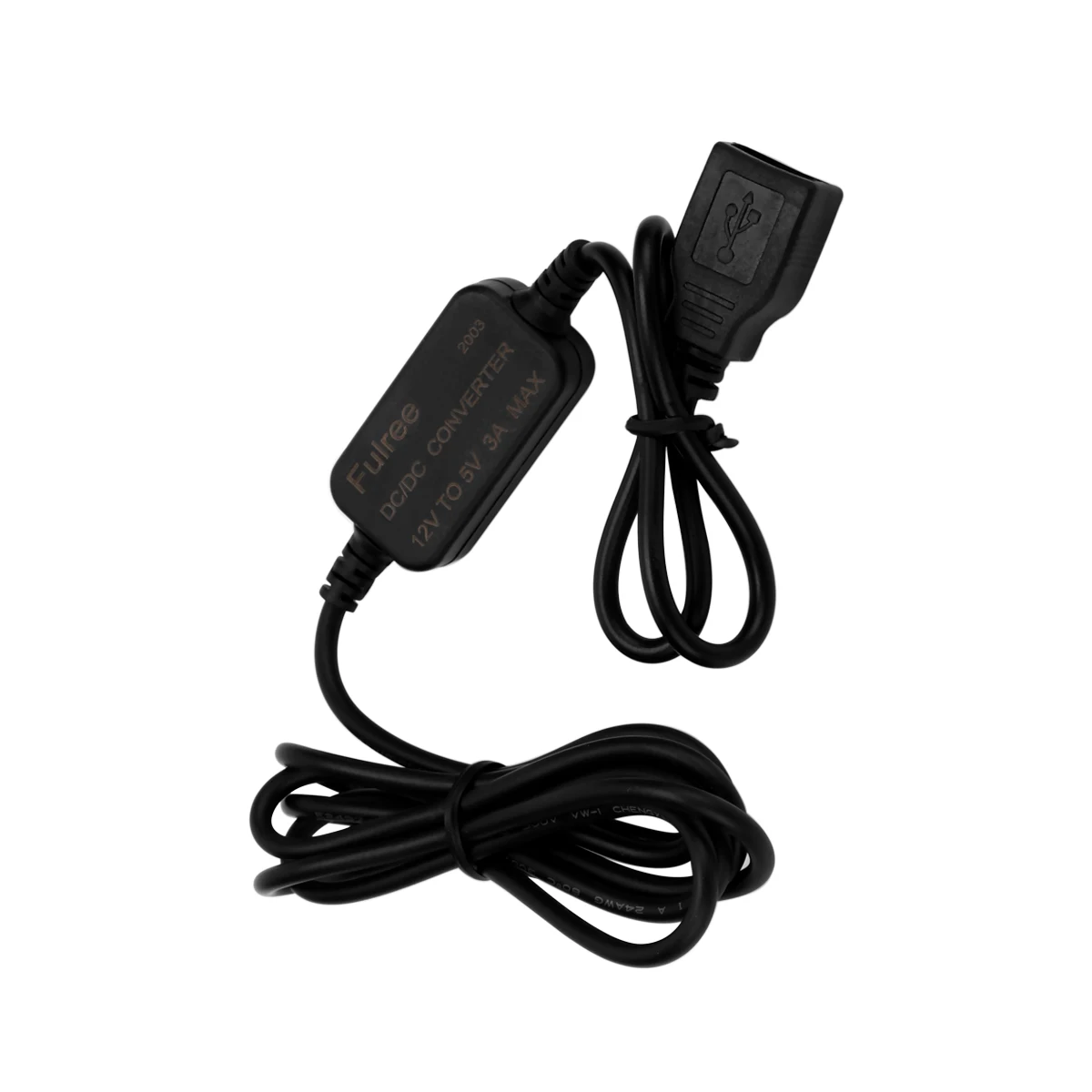 ALLOMN 15 Вт двойной преобразователь напряжения USB адаптер 3A 12 В до 5 понижающий