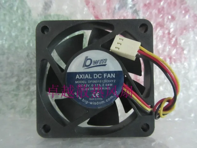 Owm df0601512xxhyz 12v 0.17a 6015 линия бесшумный вентилятор |