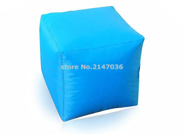 Высококачественный безопасный современный оттоманка для хранения Aqua blue