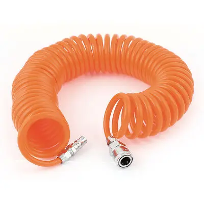 

9m 29.5ft Recoil Air Hose Re Coil Spring Ends Pneumatic Compressor Tools 8x5mm