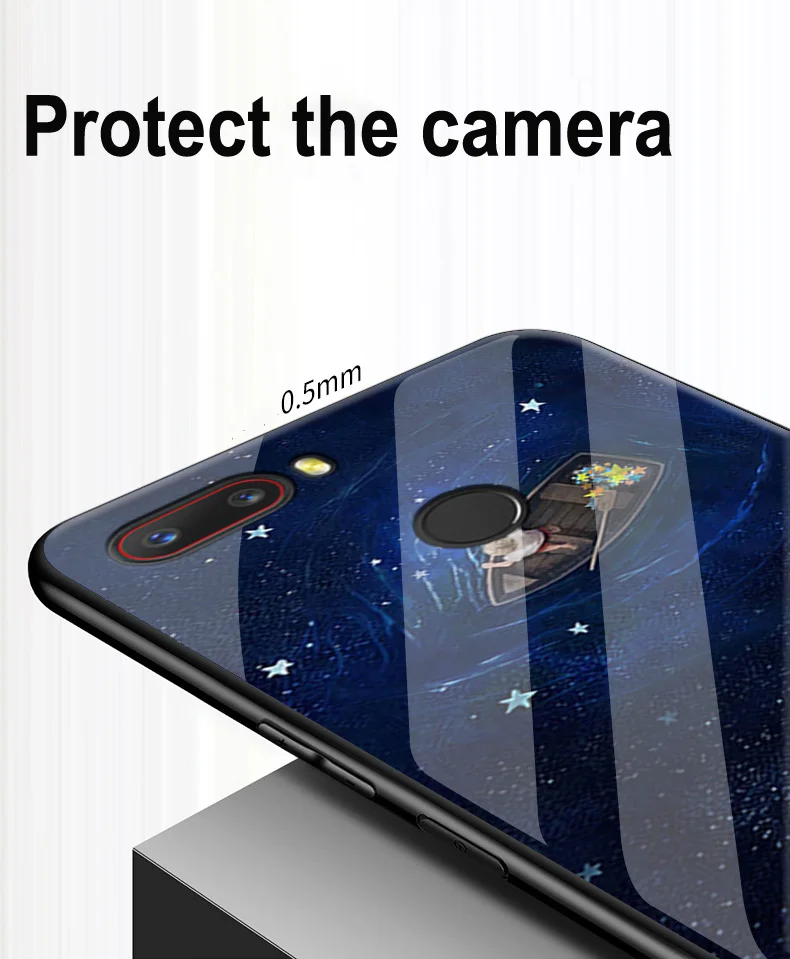 Для ZTE Nubia z17s nx595j Стекло Твердый чехол Nubiaz17s чехол для ZTE Nubia z17 s Coque закаленное стекло+ Мягкий силиконовый чехол-бампер