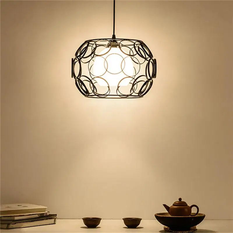 1 шт. Светодиодная потолочная люстра промышленная лампа винтажная бар ресторан