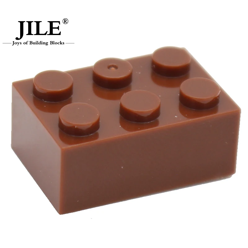 Moc креативный Кирпич 2x3 3002 Сделай Сам основы, Обучающие строительные блоки, комплекты деталей, совместимые сборные частицы, игрушки для детей