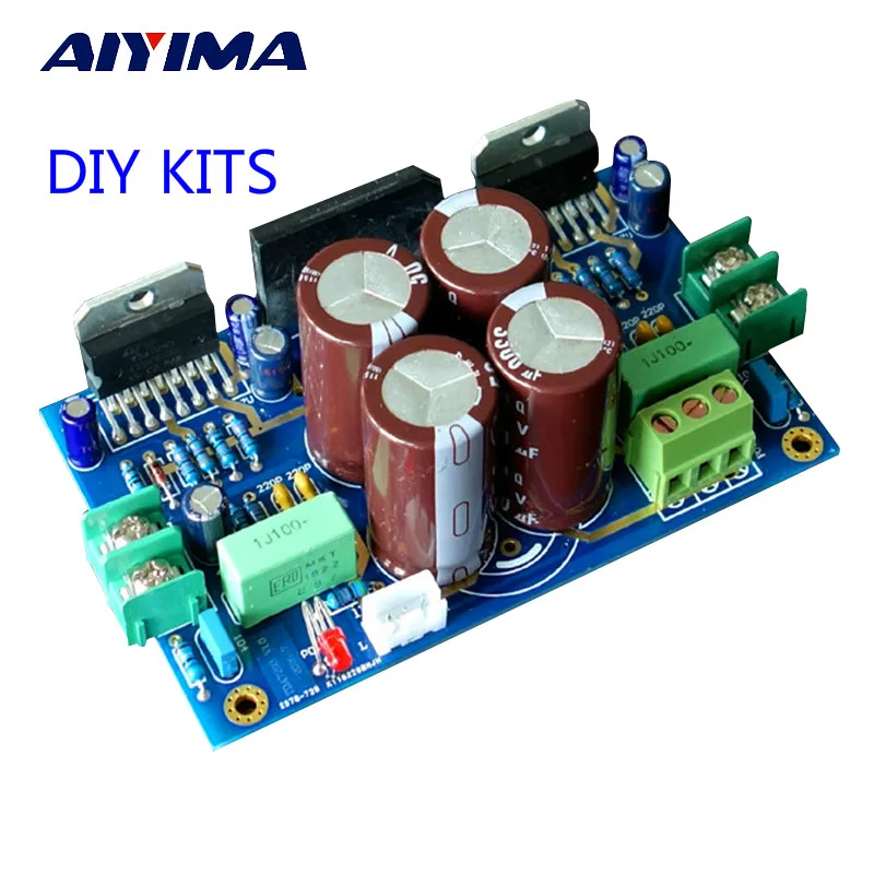 Плата усилителя звука Aiyima TDA7293 100 Вт + 2 0 двухканальный усилитель двусторонний