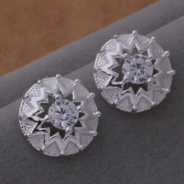 AE621 популярные серьги из стерлингового серебра модные ювелирные изделия редкий