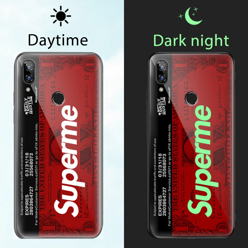 Lu mi nous стеклянный чехол для телефона Red Note 7 Xiaomi 9 Se задний жесткий 3 Чехол простой