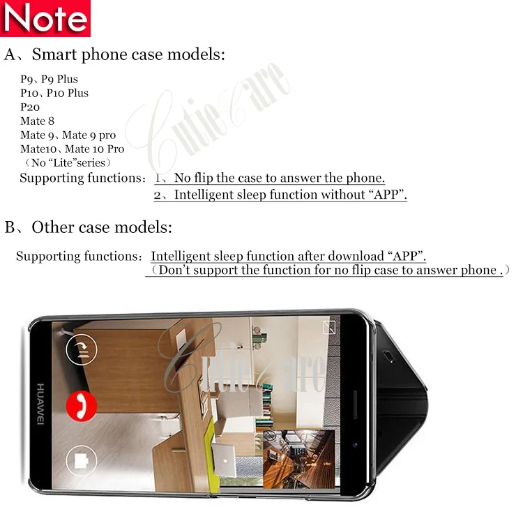 Умный прозрачный зеркальный чехол P Smart для Huawei P8 P9 P10 P20 Lite 2017 Plus Mate 10 20 lite pro honor 9 8 nova