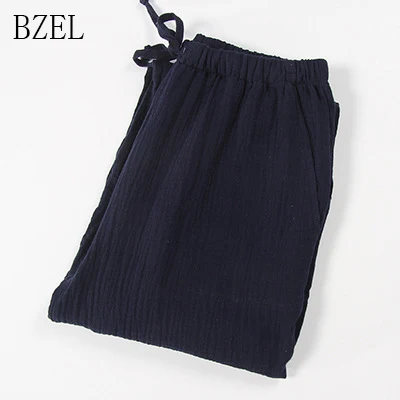 Мужские пижамные штаны BZEL однотонные для сна мужское нижнее белье брюки Piyamas