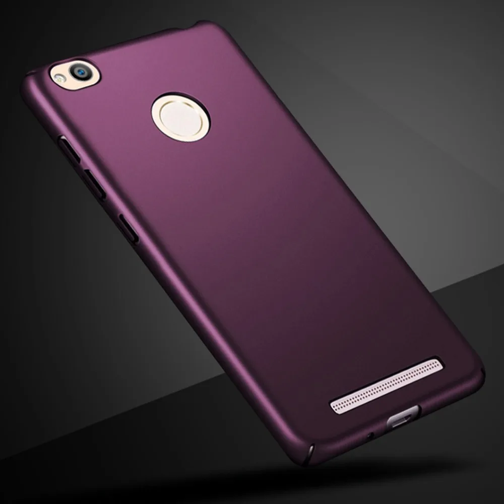 Жесткий чехол для Xiaomi Redmi 3 s защитный бампер S телефона задняя крышка тонкая