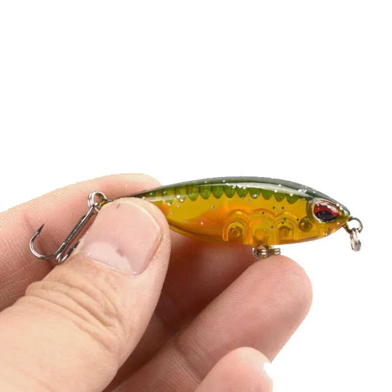 Новинка 5 шт. мини-карандаш см 3 г набор рыболовных приманок с коробкой жесткие