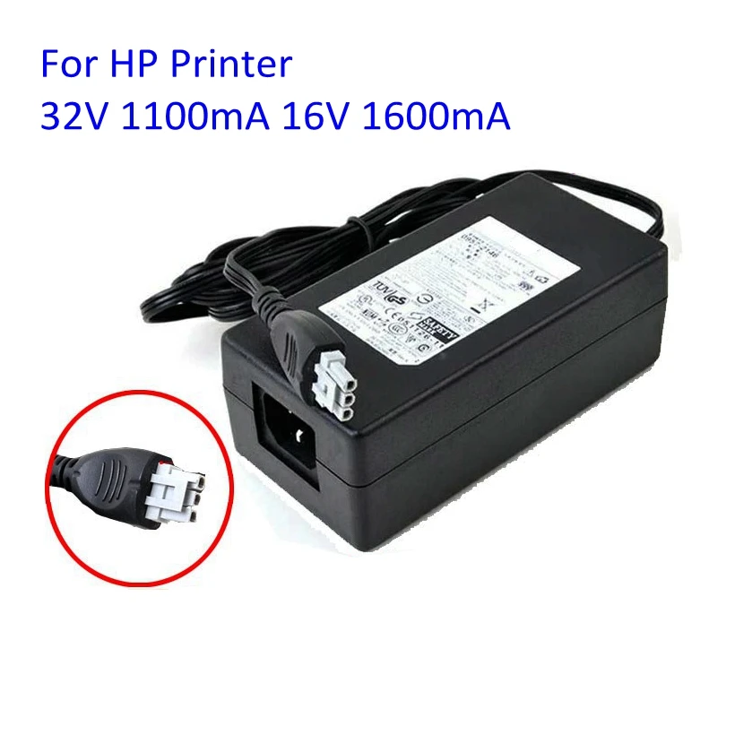 0950 4491 0957 2176 32v1100mA LPS 16v1600mA AC адаптер Зарядное устройство для принтера HP Deskjet PSC 6208 6318