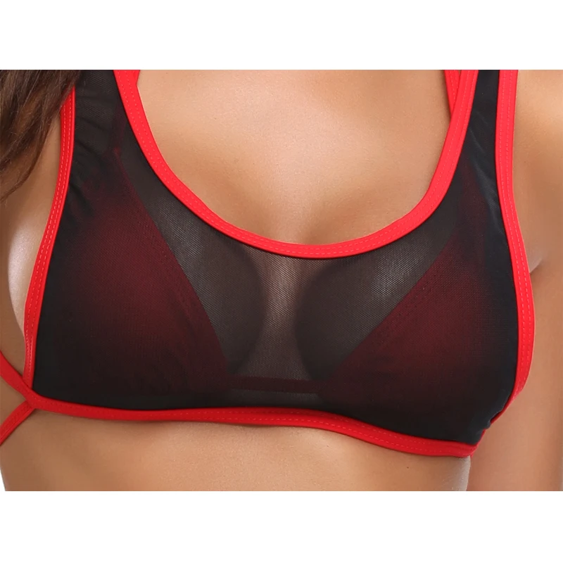 Женский сетчатый купальник бикини 2 в 1 с эффектом пуш ап|Купальники| |