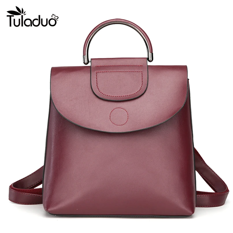 Новинка 2018 Модный женский рюкзак школьная сумка из искусственной кожи для