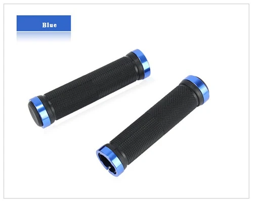 Blue WEST BIKING ручки на руль велосипеда велосипедные аксессуары Нескользящие велосипедные ручки для горного велосипеда BMX велосипедные ручки - Цвет: Blue