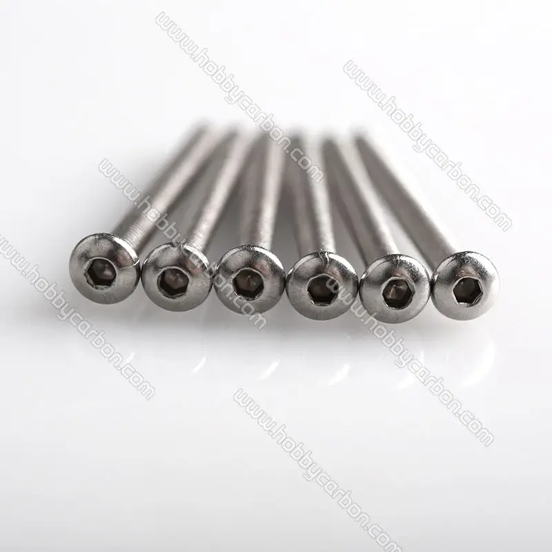 HOBBY CARBON M3x28mm SS015 500 шт./пакет 304 M3 нержавеющая SteelMushroom шестигранные винты с