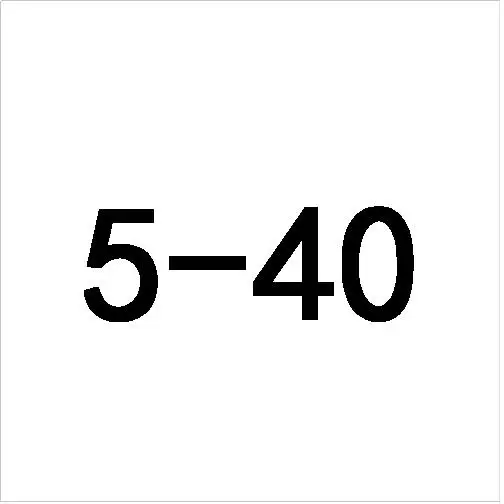 0-80 1-64 2-56 3-48 4-40 4-48 5-40 5-44 HSS правая рука Нажмите ТПИ резьбонарезные инструменты прессформы подвергая механической обработке № 0, 1, 2, 3, 4, 5 лет-40 80 64 56 48 - Цвет: 5-40