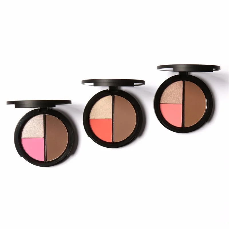 Focallure 3 цвета Shimmer бронзирующих и Маркеры Косметическая пудра Макияж Румяна маркер для Палитры контур