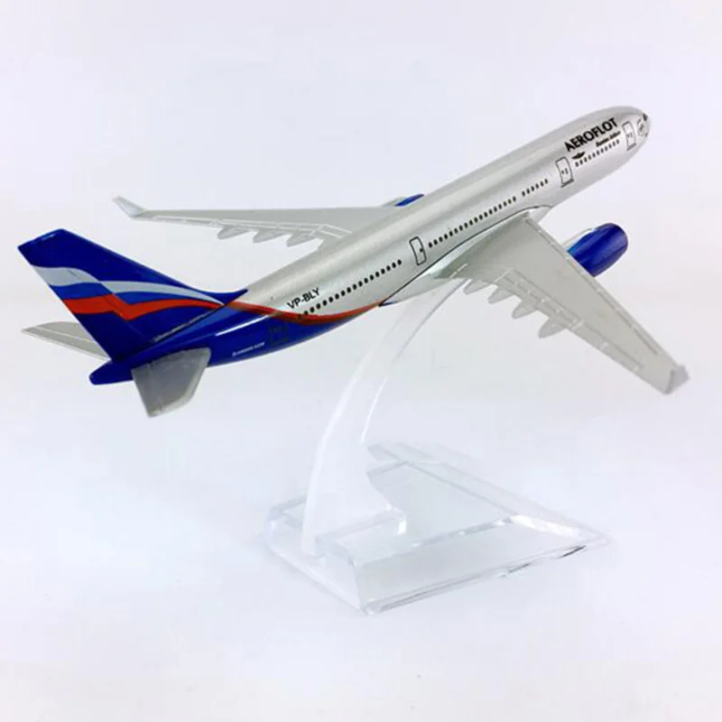 1:400 Air Россия самолет Airbus A330-200 Модель W база 16 см СПЛАВ самолет Самолет Авиакомпания коллекционный дисплей коллекция игрушек