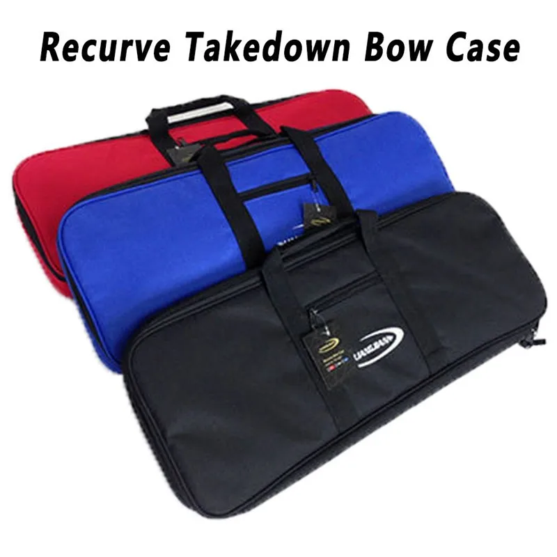 Стрельба из лука портативный изогнутый лук сумка чехол для смычка легкий вес