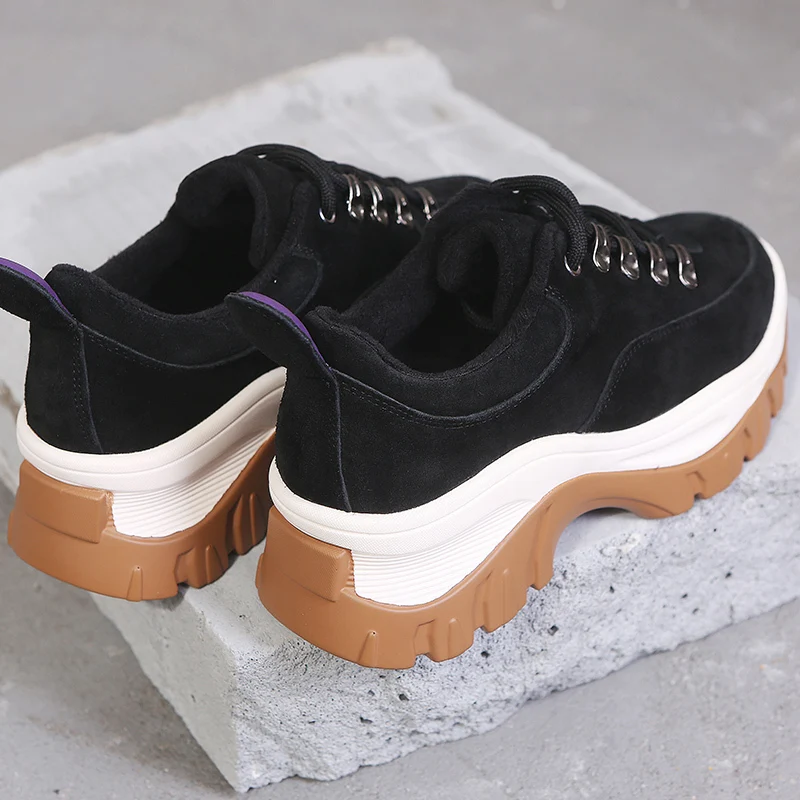 Sooneeya леопардовые кроссовки для женщин увеличивающие рост Женская плюшевая