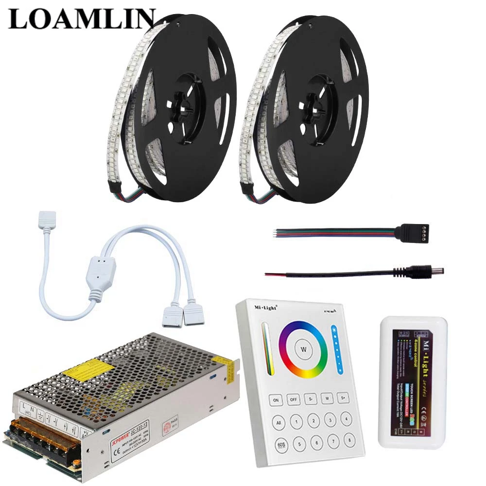 238SMD 234 светодиодов/м RGB Светодиодная лента с Milight 2 4G B8 Сенсорная панель